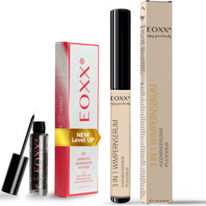 EOXX Wimpernserum Wimpern Poster für natürlich lange Wimpern
